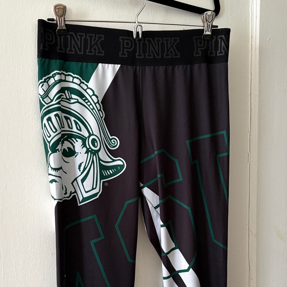 Michigan State University (MSU) Pink Leggings